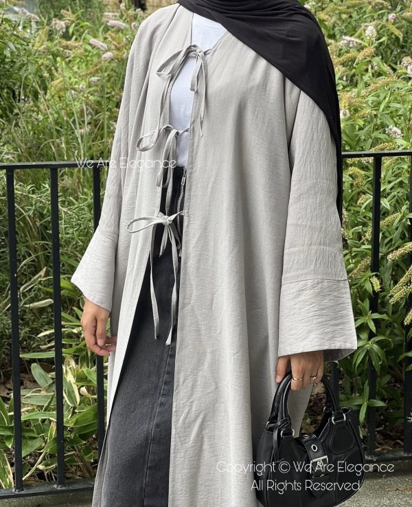 TIED BOW ABAYA